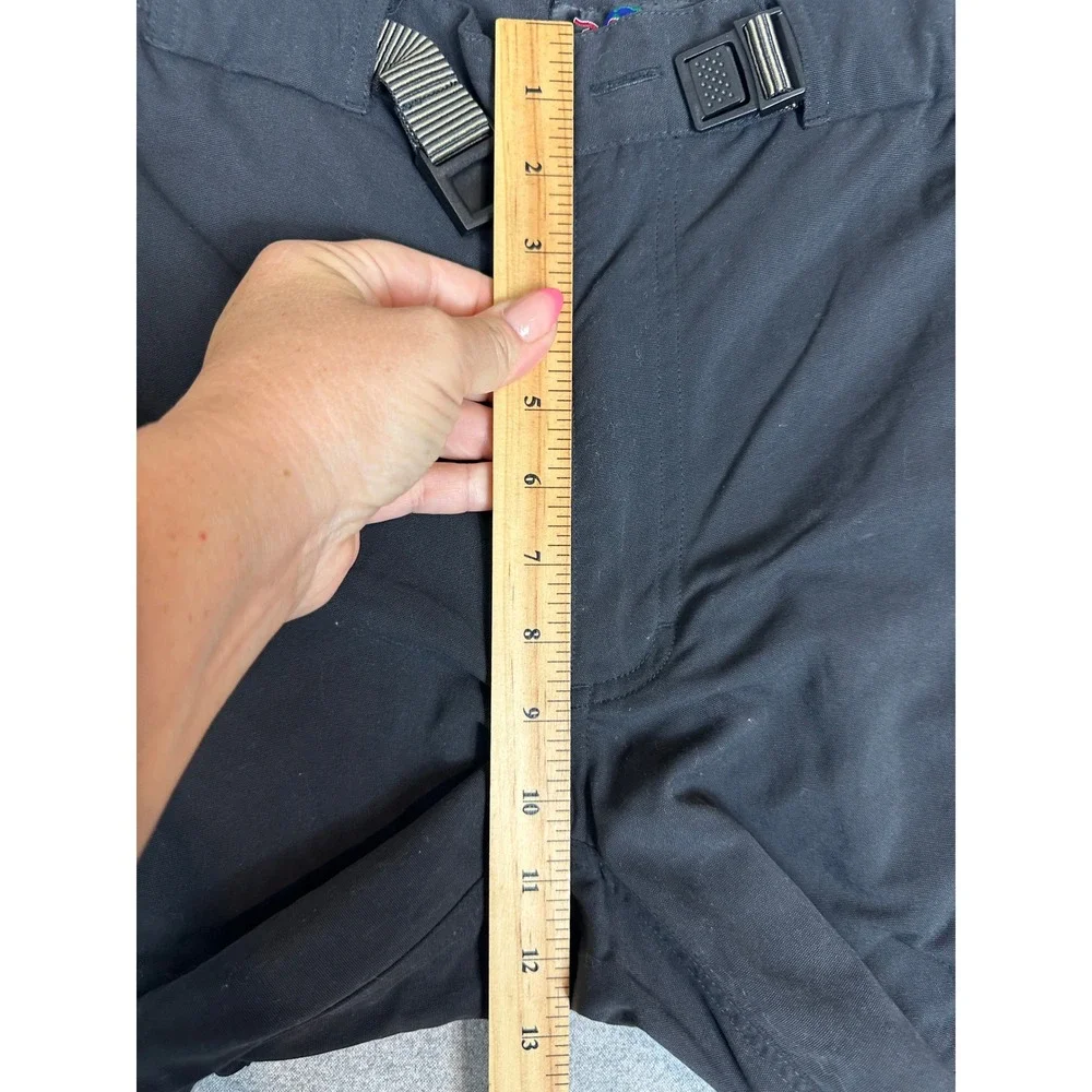 RailRiders X-Treme Adventure Pants Mens S Black Belted Technical Nylon Outdoor